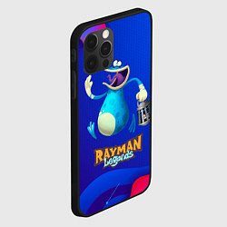 Чехол для iPhone 12 Pro Max Синий globox Rayman, цвет: 3D-черный — фото 2