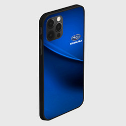 Чехол для iPhone 12 Pro Max Subaru sport, цвет: 3D-черный — фото 2