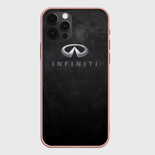 Чехол iPhone 12 Pro Max Infinity 2020 / 3D-Светло-розовый – фото 1