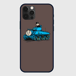 Чехол для iPhone 12 Pro Max Жертва капитализма Паровозик Томас, цвет: 3D-черный