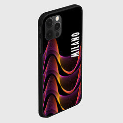 Чехол для iPhone 12 Pro Max Fashion pattern Neon Milano, цвет: 3D-черный — фото 2