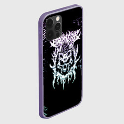 Чехол для iPhone 12 Pro Max Babymetal бэбиметалл, цвет: 3D-серый — фото 2