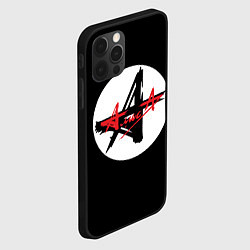 Чехол для iPhone 12 Pro Max Алиса - русский рок, цвет: 3D-черный — фото 2