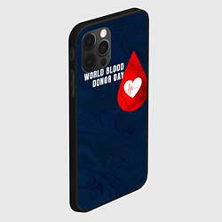 Чехол для iPhone 12 Pro Max Ритм крови, цвет: 3D-черный — фото 2