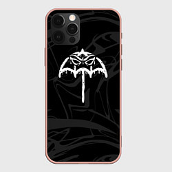 Чехол для iPhone 12 Pro Max Bring me the horizon, цвет: 3D-светло-розовый