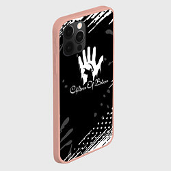 Чехол для iPhone 12 Pro Max Children of bodom рука, цвет: 3D-светло-розовый — фото 2