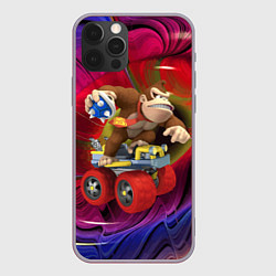 Чехол для iPhone 12 Pro Max Mario Donkey Kong Nintendo Video Game, цвет: 3D-серый
