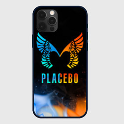 Чехол для iPhone 12 Pro Max Placebo, Logo, цвет: 3D-черный