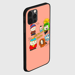 Чехол для iPhone 12 Pro Max Южный парк персонажи South Park, цвет: 3D-черный — фото 2