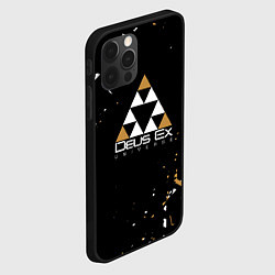 Чехол для iPhone 12 Pro Max Deus Ex, цвет: 3D-черный — фото 2