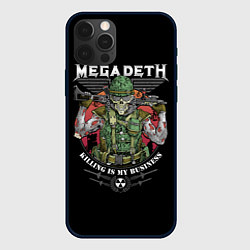 Чехол для iPhone 12 Pro Max MEGADETH killing is my business, цвет: 3D-черный