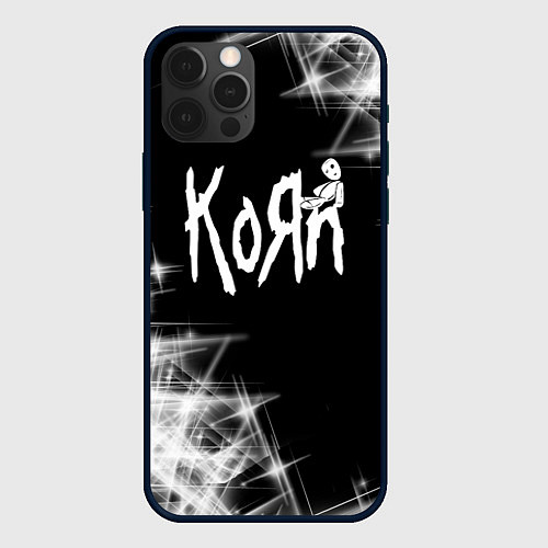 Чехол iPhone 12 Pro Max Korn КоРн / 3D-Черный – фото 1