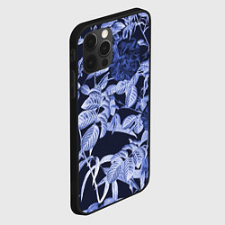 Чехол для iPhone 12 Pro Max Цветы Темные Розы, цвет: 3D-черный — фото 2