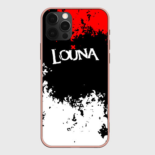 Чехол iPhone 12 Pro Max Louna band / 3D-Светло-розовый – фото 1