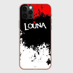 Чехол для iPhone 12 Pro Max Louna band, цвет: 3D-светло-розовый
