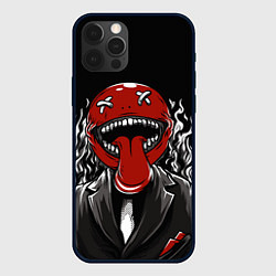 Чехол для iPhone 12 Pro Max Призрачный смайл, цвет: 3D-черный