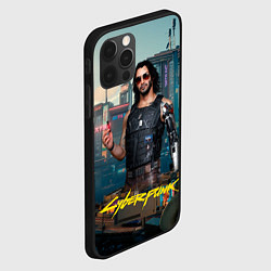 Чехол для iPhone 12 Pro Max Vi Cyberpunk2077, цвет: 3D-черный — фото 2