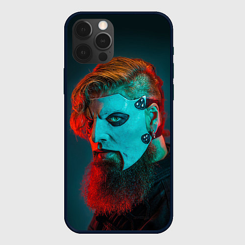 Чехол iPhone 12 Pro Max James Root - Slipknot - We are Not Your Kind / 3D-Черный – фото 1