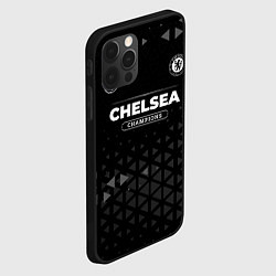 Чехол для iPhone 12 Pro Max Chelsea Форма Champions, цвет: 3D-черный — фото 2