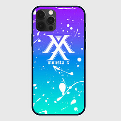 Чехол для iPhone 12 Pro Max Monsta x, цвет: 3D-черный