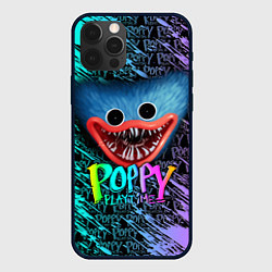 Чехол для iPhone 12 Pro Max POPPY PLAYTIME HAGGY WAGGY - ПОППИ ПЛЕЙТАЙМ ХАГГИ, цвет: 3D-черный