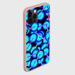 Чехол для iPhone 12 Pro Max ТЕКСТУРА ШАРОВ, цвет: 3D-светло-розовый — фото 2