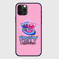 Чехол для iPhone 12 Pro Max POPPY PLAYTIME - KISSY MISSY AND HAGGY WAGGY, цвет: 3D-черный