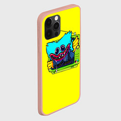 Чехол для iPhone 12 Pro Max POPPY PLAYTIME HAGGY WAGGY ХАГГИ ВАГГИ В ТЕЛЕВИЗОР, цвет: 3D-светло-розовый — фото 2