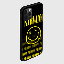 Чехол для iPhone 12 Pro Max Smile Nirvana, цвет: 3D-черный — фото 2