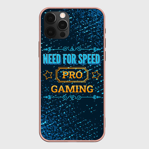 Чехол iPhone 12 Pro Max Need for Speed Gaming PRO / 3D-Светло-розовый – фото 1