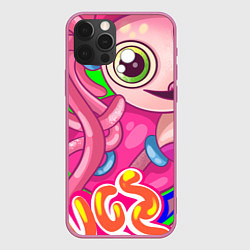 Чехол для iPhone 12 Pro Max Mommy Long Legs принт, цвет: 3D-малиновый