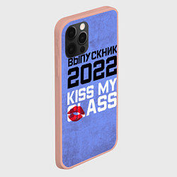 Чехол для iPhone 12 Pro Max Выпускник 2022!, цвет: 3D-светло-розовый — фото 2