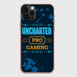 Чехол для iPhone 12 Pro Max Uncharted Gaming PRO, цвет: 3D-светло-розовый