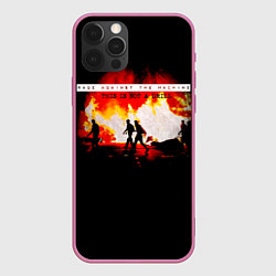 Чехол для iPhone 12 Pro Max This Is Not A Drill - Rage Against the Machine, цвет: 3D-малиновый