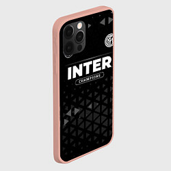 Чехол для iPhone 12 Pro Max Inter Форма Champions, цвет: 3D-светло-розовый — фото 2