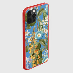 Чехол для iPhone 12 Pro Max Цветы Радужный Сад, цвет: 3D-красный — фото 2