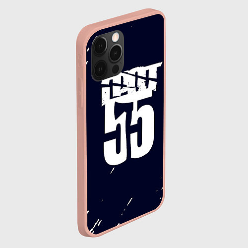 Чехол iPhone 12 Pro Max ГРОТ 55 / 3D-Светло-розовый – фото 2