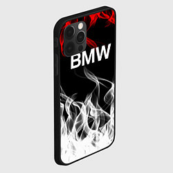 Чехол для iPhone 12 Pro Max Bmw надпись, цвет: 3D-черный — фото 2