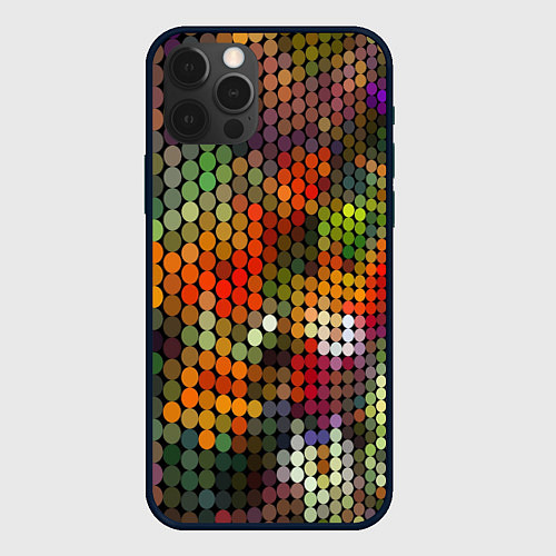 Чехол iPhone 12 Pro Max Диско шар / 3D-Черный – фото 1