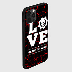 Чехол для iPhone 12 Pro Max Gears of War Love Классика, цвет: 3D-черный — фото 2