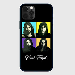 Чехол для iPhone 12 Pro Max PINK FLOYD ПОРТРЕТЫ, цвет: 3D-черный