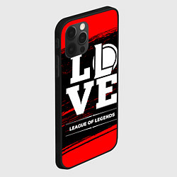 Чехол для iPhone 12 Pro Max League of Legends Love Классика, цвет: 3D-черный — фото 2