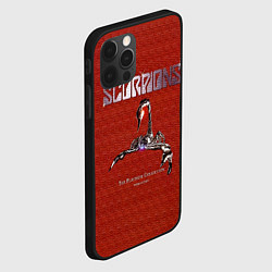 Чехол для iPhone 12 Pro Max The Platinum Collection - Scorpions, цвет: 3D-черный — фото 2