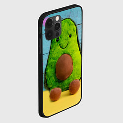 Чехол для iPhone 12 Pro Max Avocado print, цвет: 3D-черный — фото 2