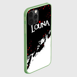 Чехол для iPhone 12 Pro Max Louna band - лоуна, цвет: 3D-салатовый — фото 2