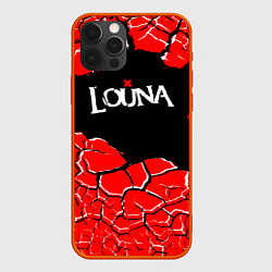 Чехол iPhone 12 Pro Max Louna band ТРЕЩИНЫ