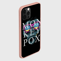 Чехол для iPhone 12 Pro Max MONKEYPOX, цвет: 3D-светло-розовый — фото 2