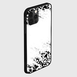 Чехол для iPhone 12 Pro Max Выцветшие потёртости SKULLS, цвет: 3D-черный — фото 2