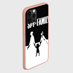 Чехол для iPhone 12 Pro Max Семья шпиона Логотип, цвет: 3D-светло-розовый — фото 2