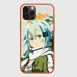 Чехол для iPhone 12 Pro Max Асада Сино -Sword Art Online, цвет: 3D-красный